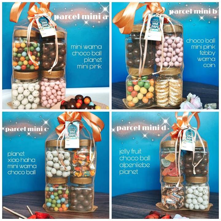 

Paket Hampers Cokelat Lagie isi 4 toples | Paket Parcel Hampers Lebaran