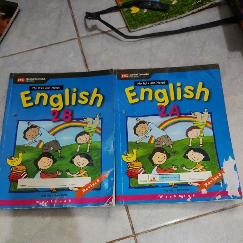 Buku Marshall Cavendish English 2A & 2B