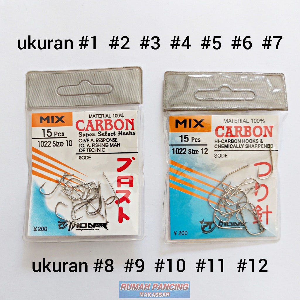 KAIL PANCING - PIONEER MIX CARBON 1022 TANPA LUBANG