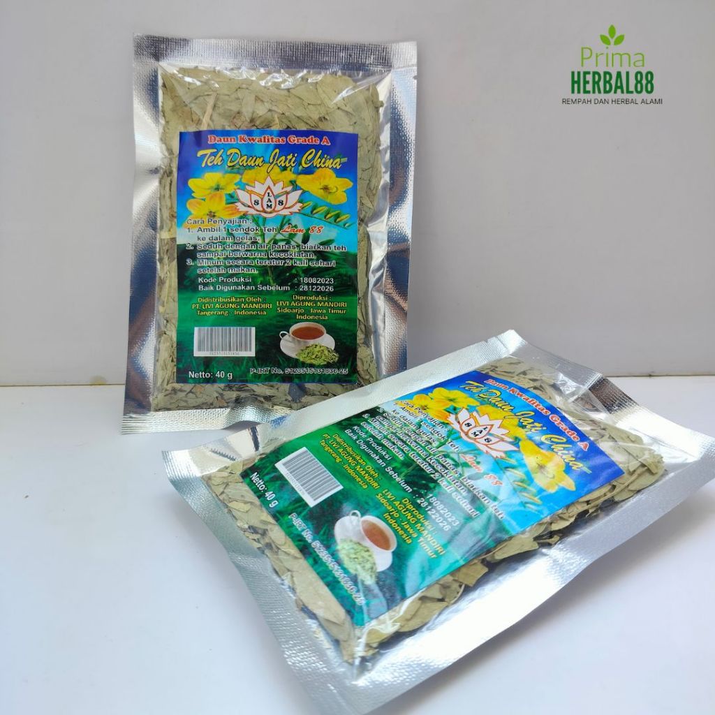 

Teh Daun Jati Cina Teh Peluntur Lemak