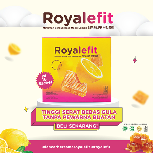 Royalefit Fiber Drink Diet Detox Langsing Sehat