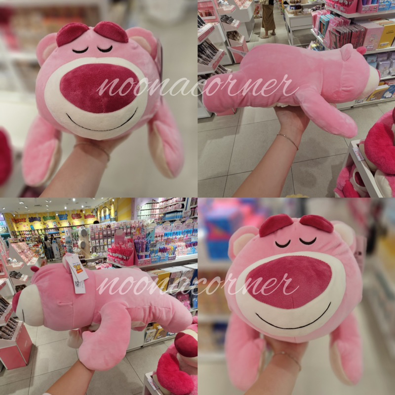 Miniso x Toy Story 🆕 Boneka / Lotso Lying Doll JUMBO ( 45cm & 60cm)