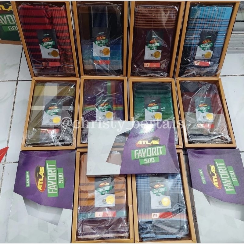 [BARU] ECER DAN GROSIR SARUNG ATLAS FAVORIT 500 MOTIF ISTANBUL