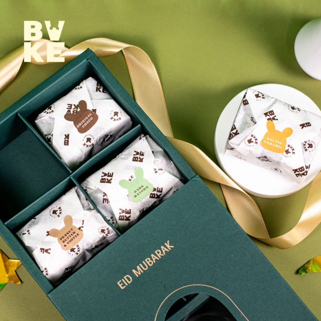 

EID MUBARAK HAMPERS 3 - LEBARAN HAMPERS - 6 BARS BROWNIES HAMPERS