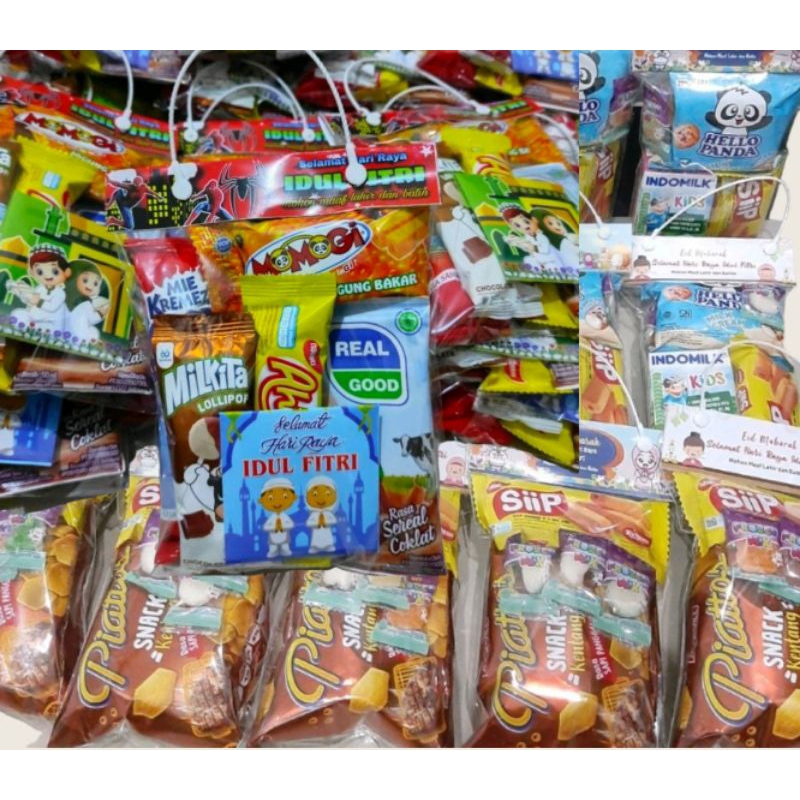 

Hampers Snack Lebaran / Paket Snack Ulang Tahun / Paket Snack Anak / Parcel Lebaran Anak