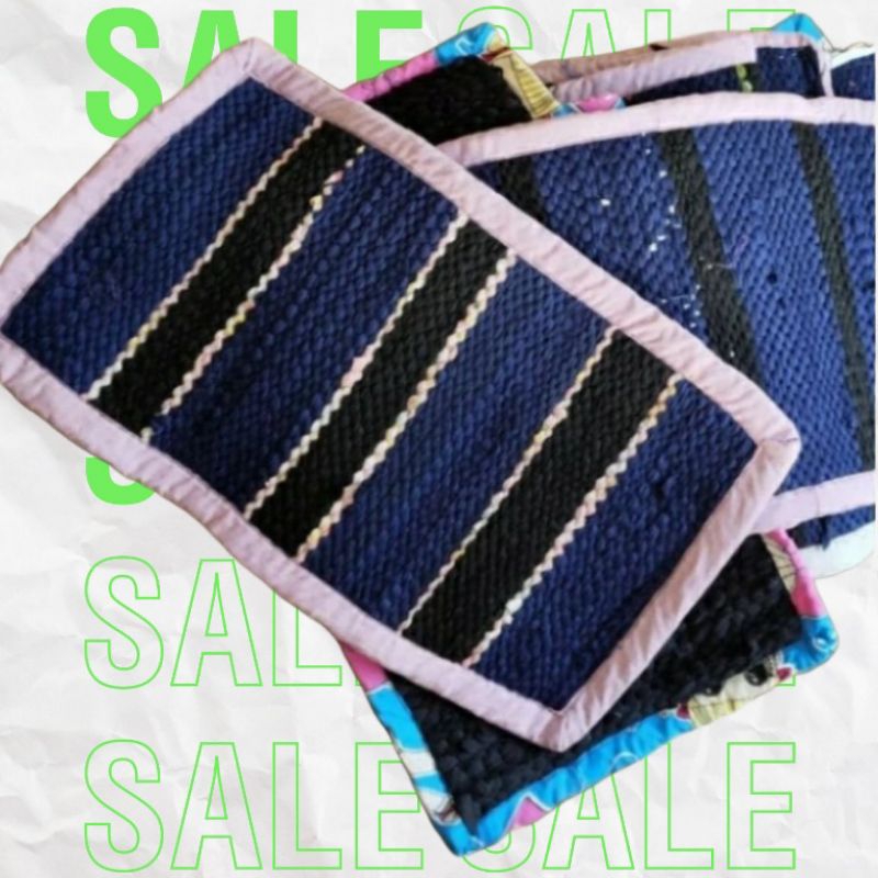 KESET Tenun Tebal Keset Anyam pinggir  Keset Tasik PADANG