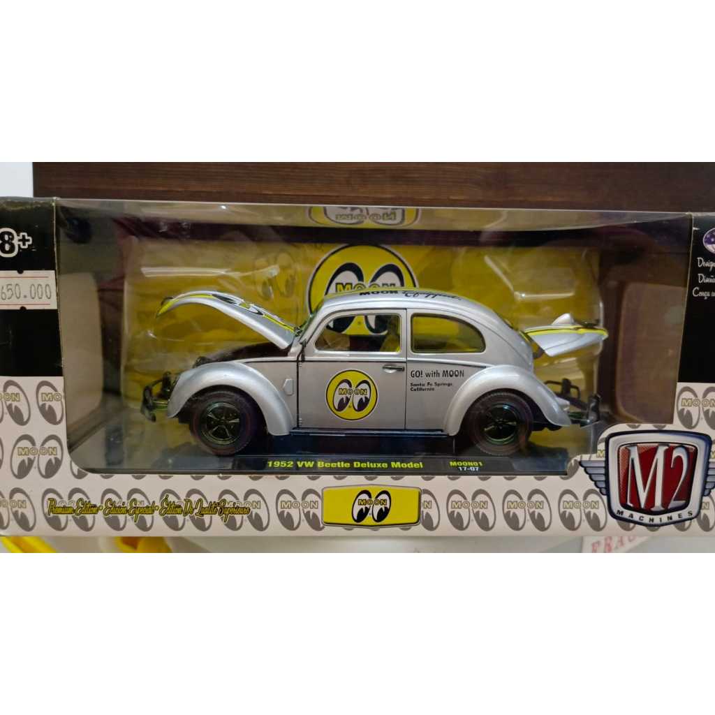 DIECAST M2 EDISI SPECIAL MOON EYES FORD F-100 TRUCK VW BEETLE MICROBUS DELUXE USA MODEL FORD C-950 K
