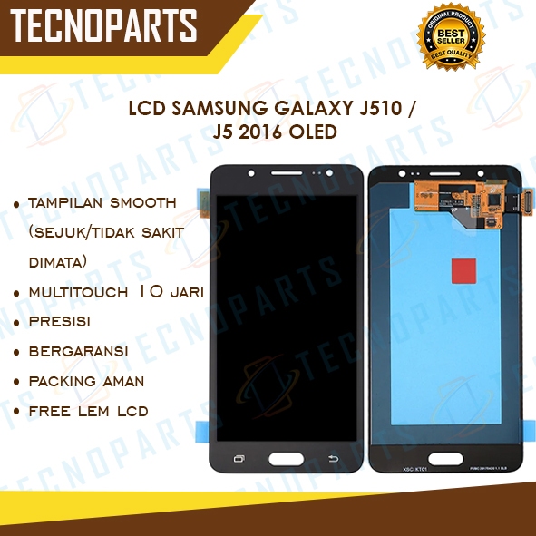 GROSIR LCD  SAMSUNG J510 / J5 2016 OLED ORIGINAL 100% FULLSET TOUCHCREEN
