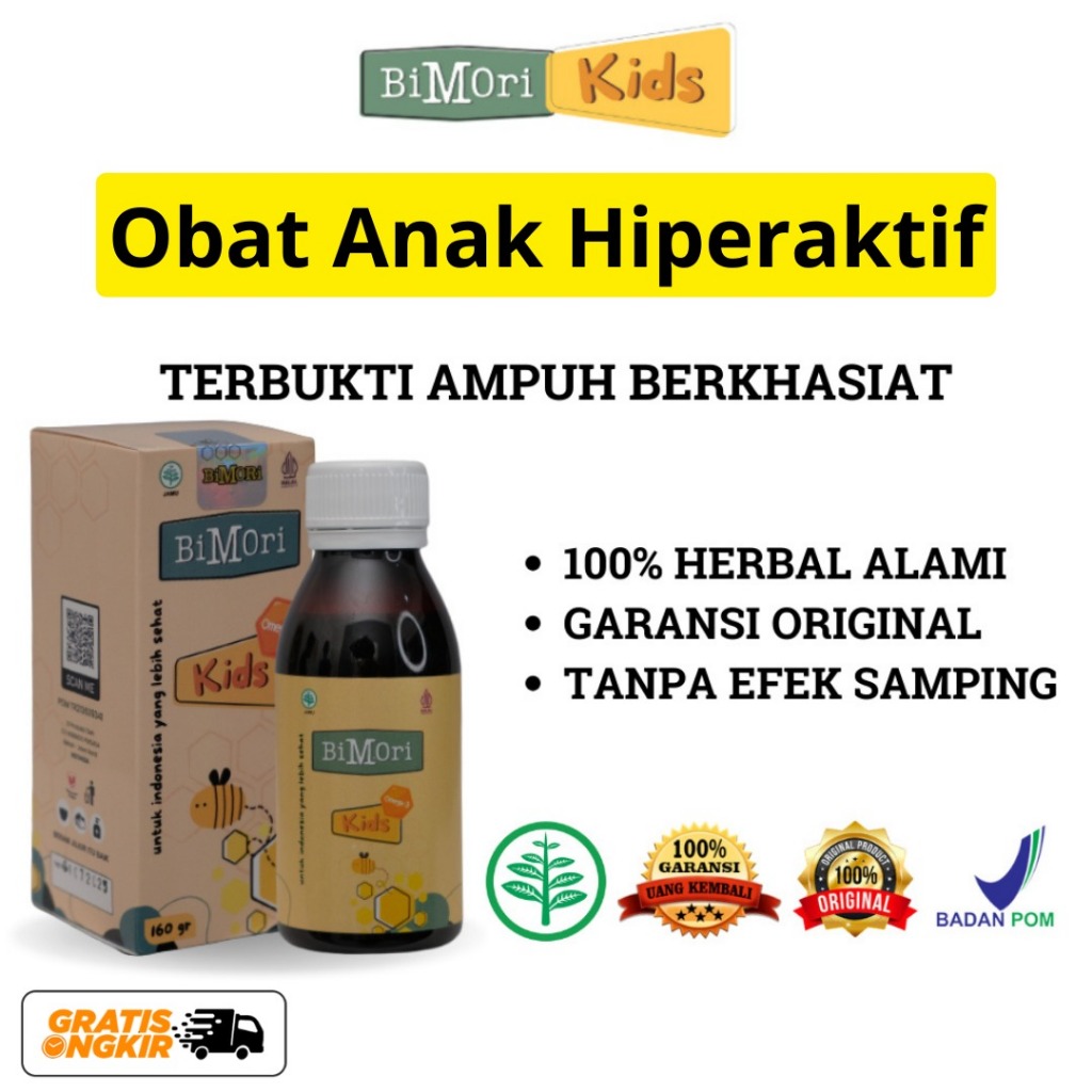 Bimori Kids Obat Anak Hiperaktif Terbukti Ampuh Berkhasiat Original
