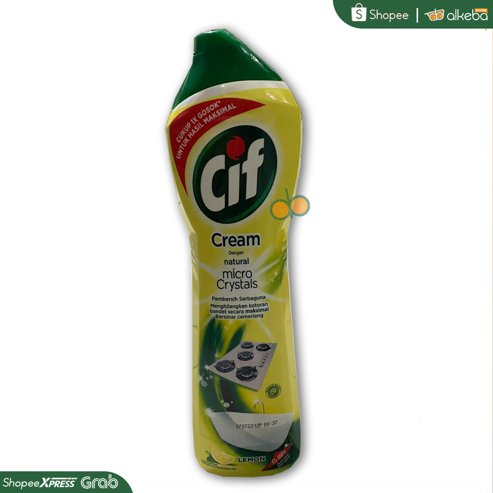Cif cream botol 660 gram krim pembersih stainless serbaguna