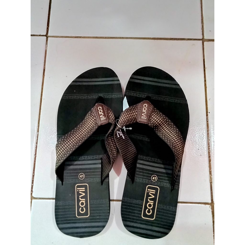 [COD] Sandal Pria Carvil Original Anti Air - Sandal Carvil Pria 100% ORIGINAL
