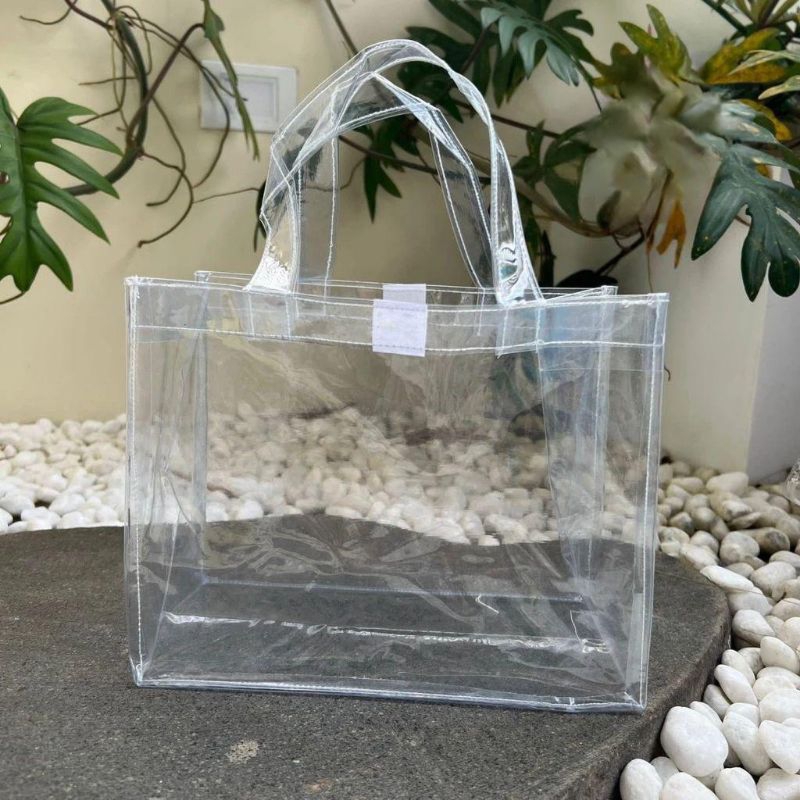 

Tas Mika bening/Tas Souvernir/20*25*10