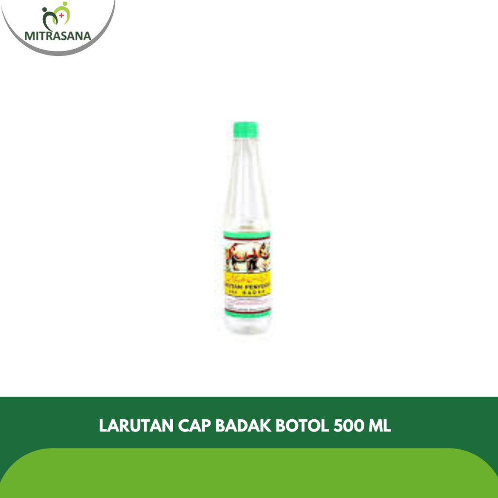 

Larutan Cap Badak Botol 500ml