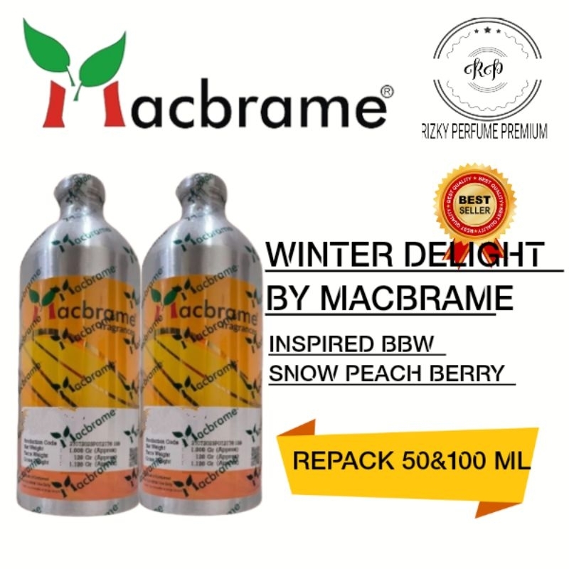 WINTER DELIGHT MACBRAME INSP BBW PEACH BERRY