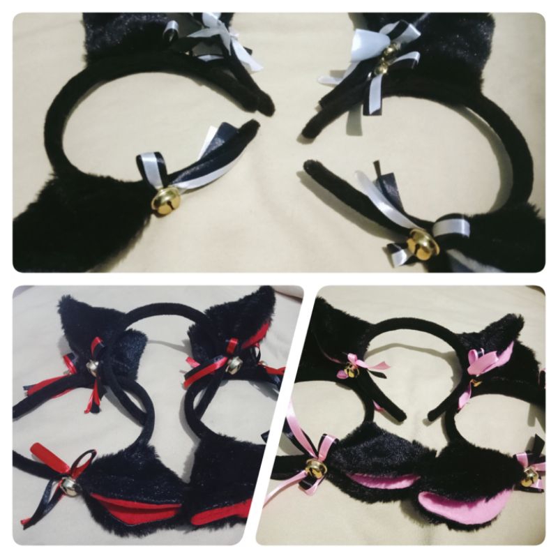 Nekomimi Bando Kuping Kucing Bando Anime Lucu