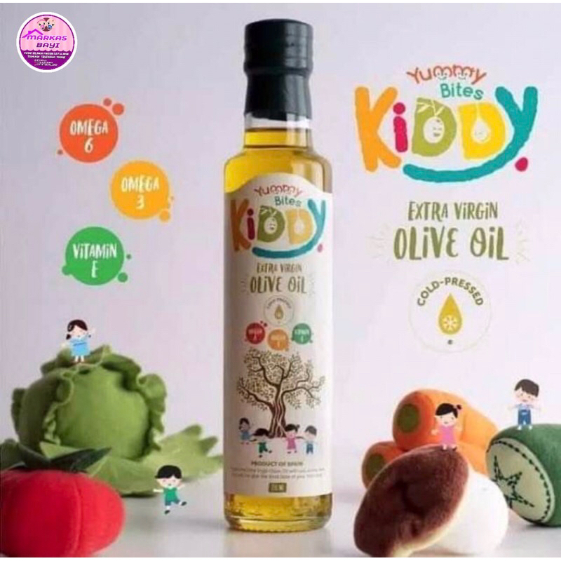 

Yummy Bites Kiddy Extra Virgin Olive Oil - Minyak Zaitun MPASI