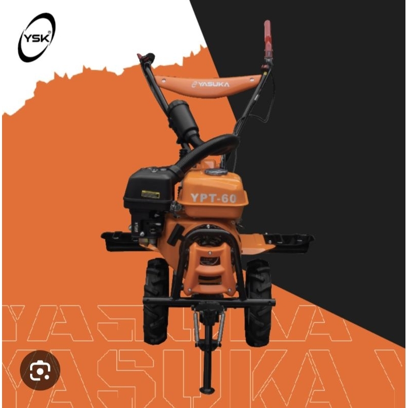 MESIN TRAKTOR MINI BAJAK SAWAH YPT-60 YASUKA | MINI TILLER