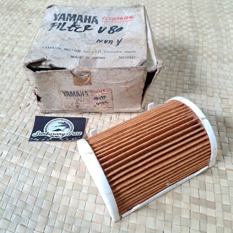 FILTER UDARA KARBURATOR YAMAHA V80 V 80 CDI ORI ORIGINAL NOS JAPAN