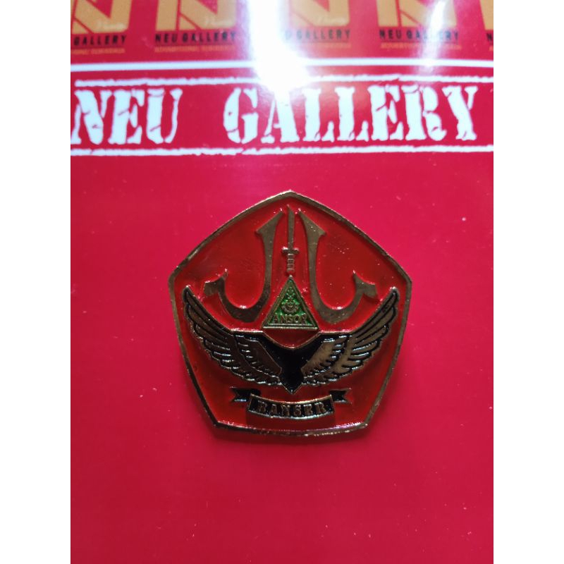 Emblem Baret BANSER/EMBLEM BANSER/Tulisan latin