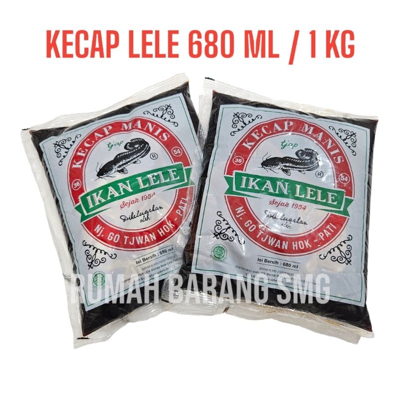 

Kecap Manis Cap Ikan Lele 680ml / 1 kg