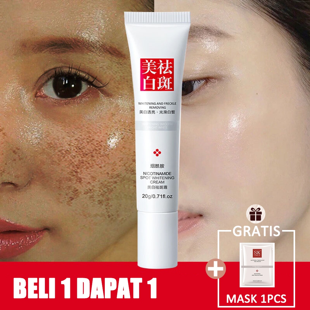 Whitening Blemish Magic Glow Cream Penghilang Flek Original Fuyan Spot Whitening Cream Dark Spot Fre