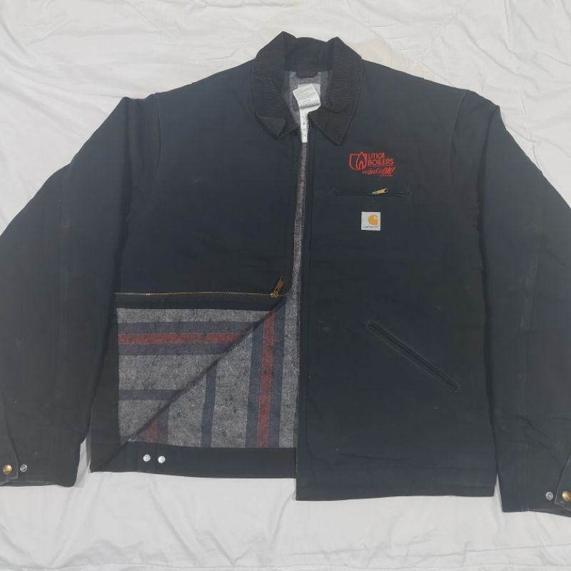 Vintage Jacket Carharrt Detroit J01BLK USA