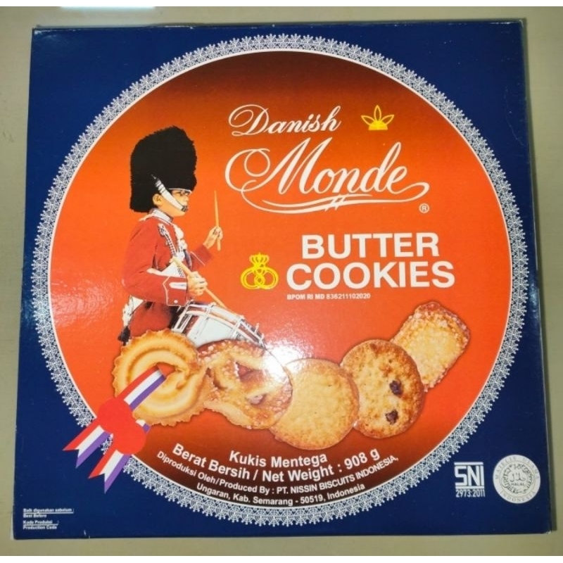 

MONDE DANISH BUTTER COOKIES 908GR