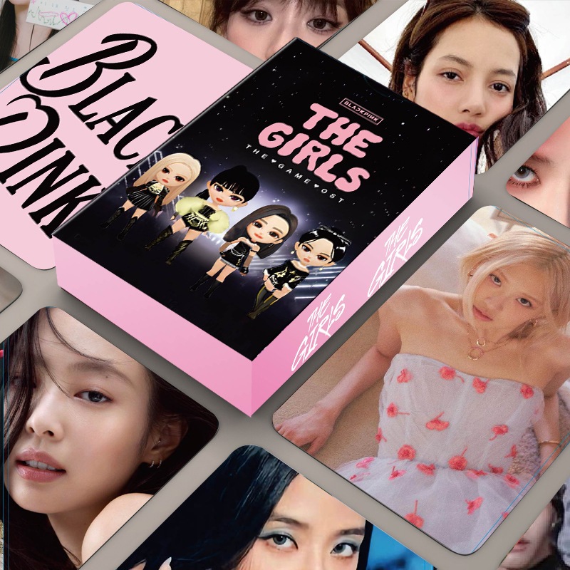 lomocard bp 55 pcs photocard blackpink
