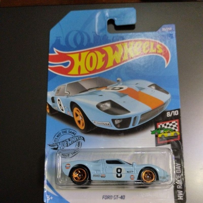 Hot Wheels diecast "Gulf Ford GT40"