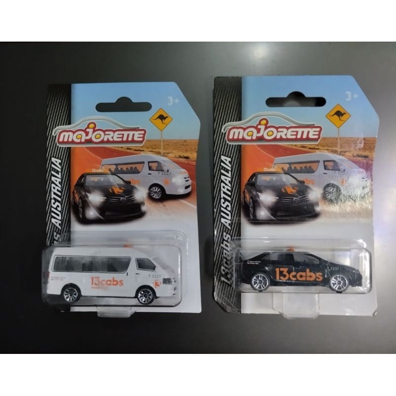 Majorette diecast " Toyota Hiace dan Altis"
