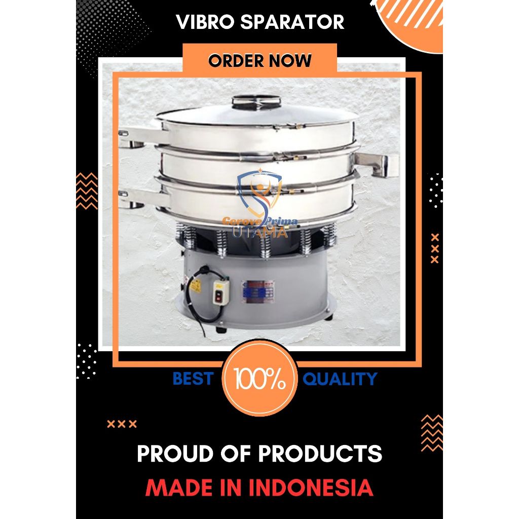Mesin Pengayak tepung - Mesin Electric Vibro Separator