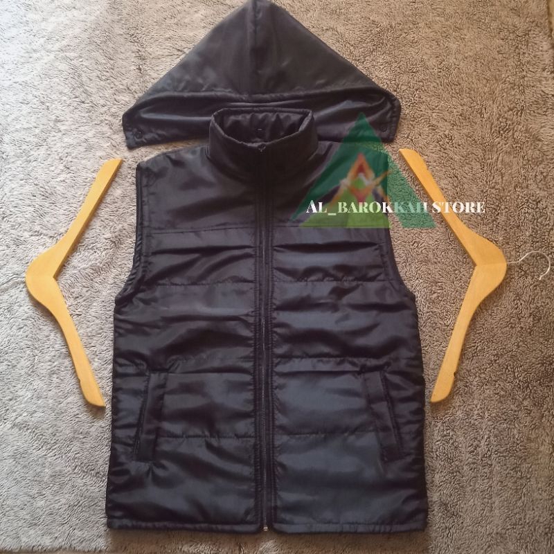 AL_barokkah store -Jaket Rompi Parasut Anti Angin Rompi outdoor Rompi Motoran Pria /Wanita