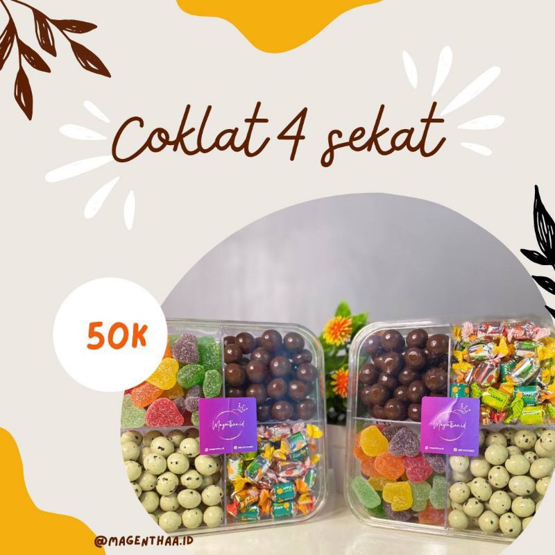 

Kue lebaran mantap - Coklat 4 sekat