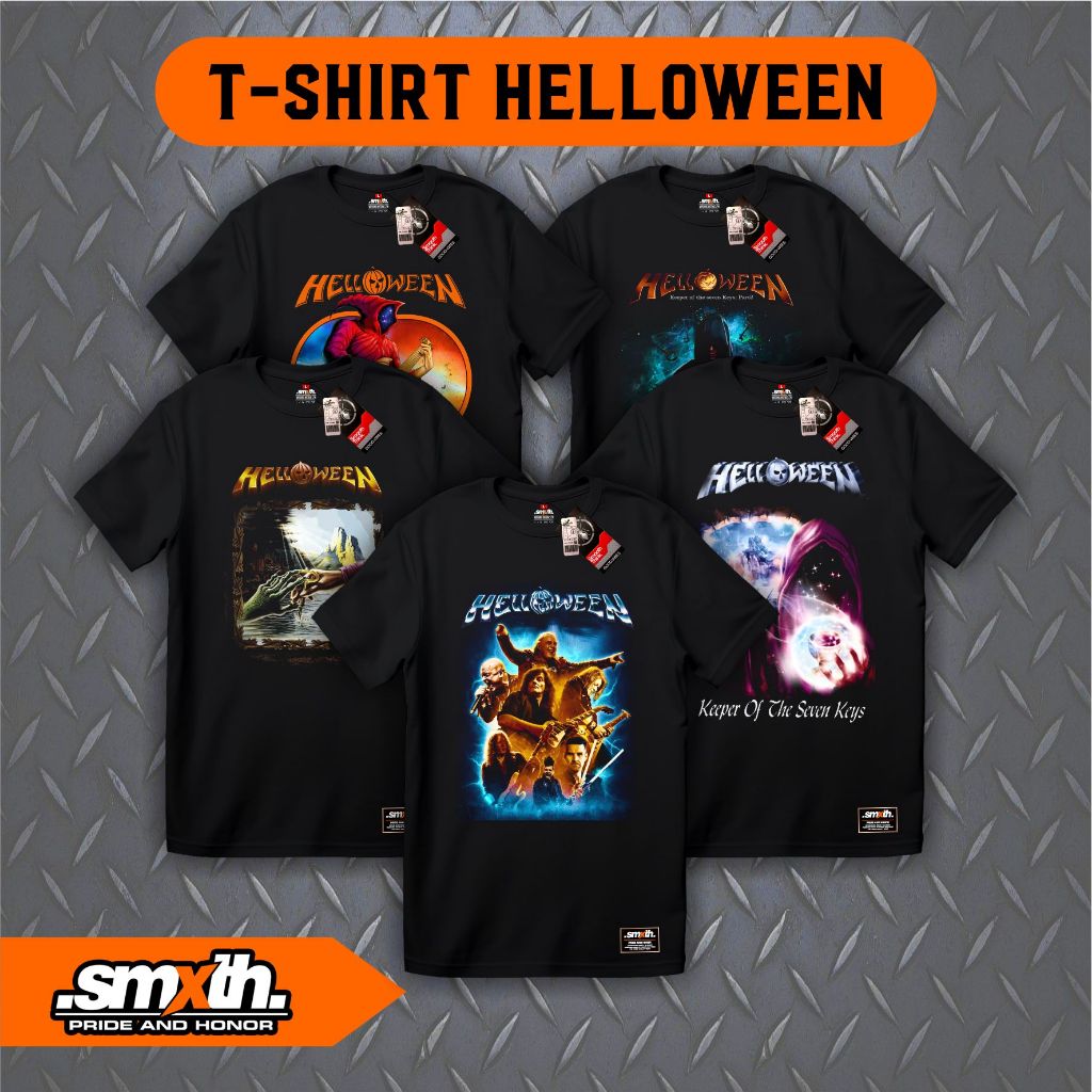 T-Shirt Music - T-Shirt HELLOWEEN - Kaos Musik HELLOWEEN