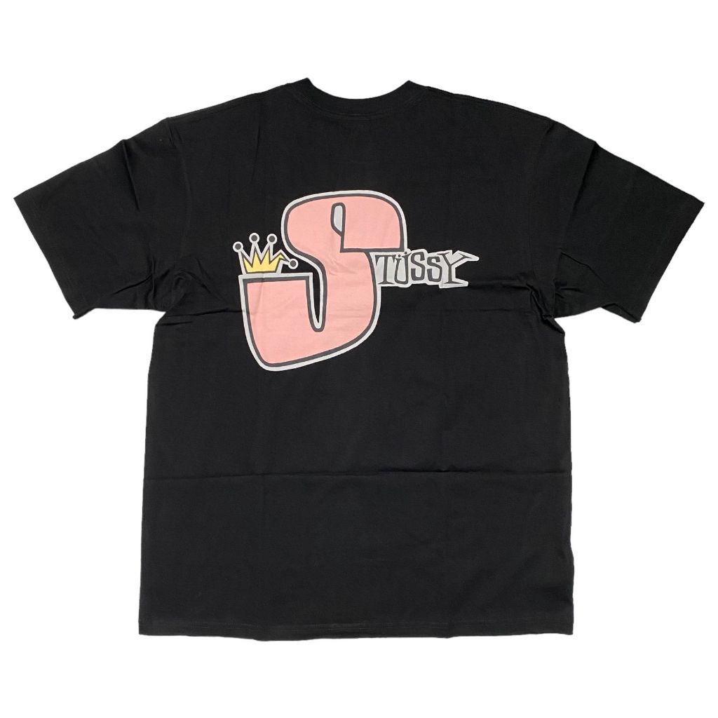 STUSSY PHAT S TEE – BLACK