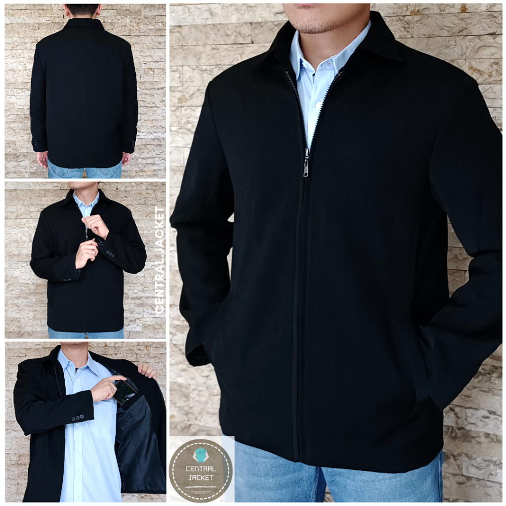 ORIGINAL JAKET FORMAL SEMI JAS PRIA - JASKET KANTOR - JASKET SANTRI - JASKET GURU - BLAZER KEKINIAN