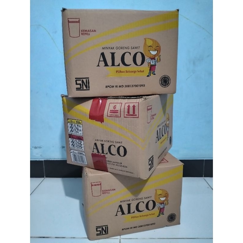 

Minyak Goreng Sawit ALCO refill 1 liter