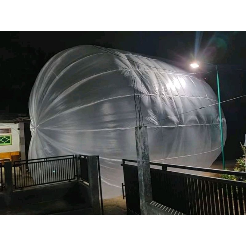 plastik meteran / plastik balon udara cap jet