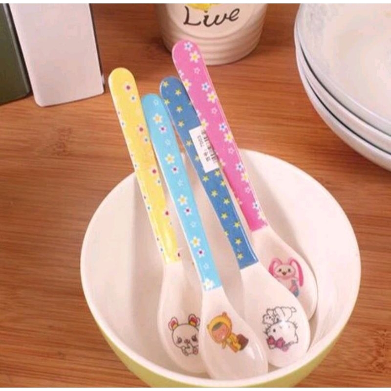 sendok makan melamin sendok makan anak karakter