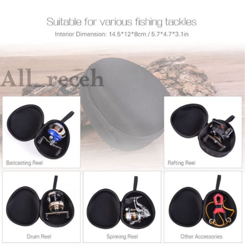 Hard Case reel/ Tas Memancing Khusus Reel Pancing /tas reel pancing/pancing