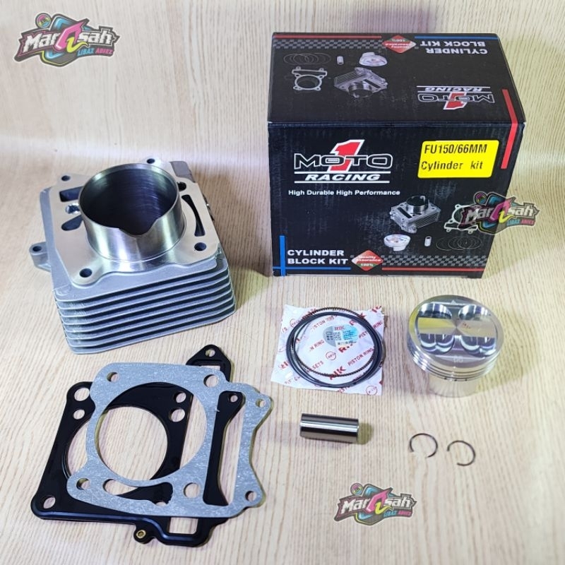 Cylinder silinder Kit Blok Set Piston Satria FU Satria 150FU FU150 63mm 66mm 68mm MOTO1 MOTO 1 RACIN