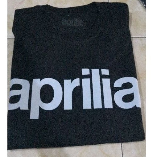 kaos baju tshirt Pria APRILIA