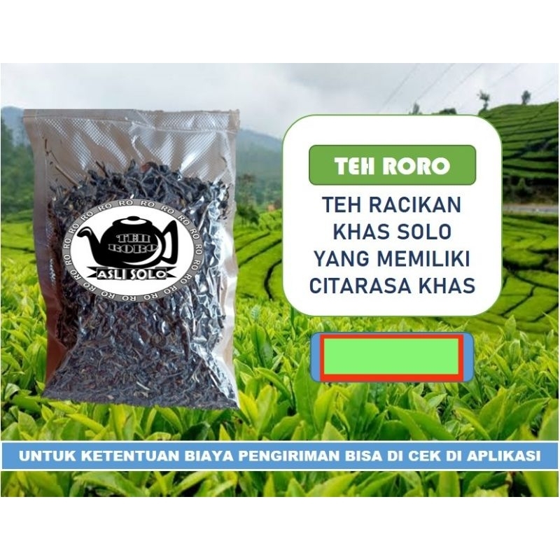 

TEH RORO 120 GR TEH RACIKAN KHAS SOLO
