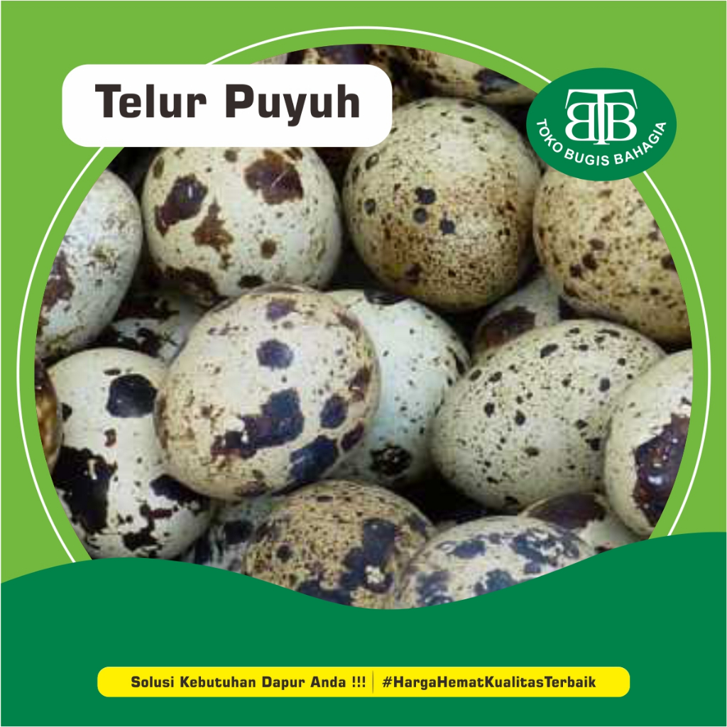 

Telur Puyuh 1 Rak, Murah Makassar
