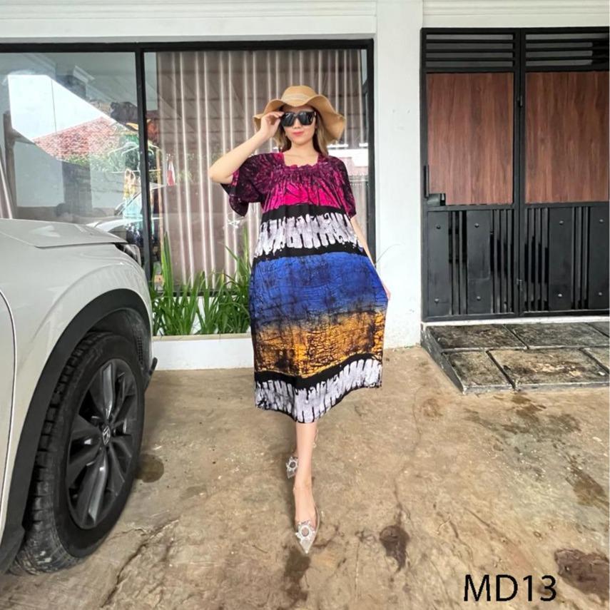 Daster Cap Maudy New lengan 3/4  ld 110cm By vitela Batik