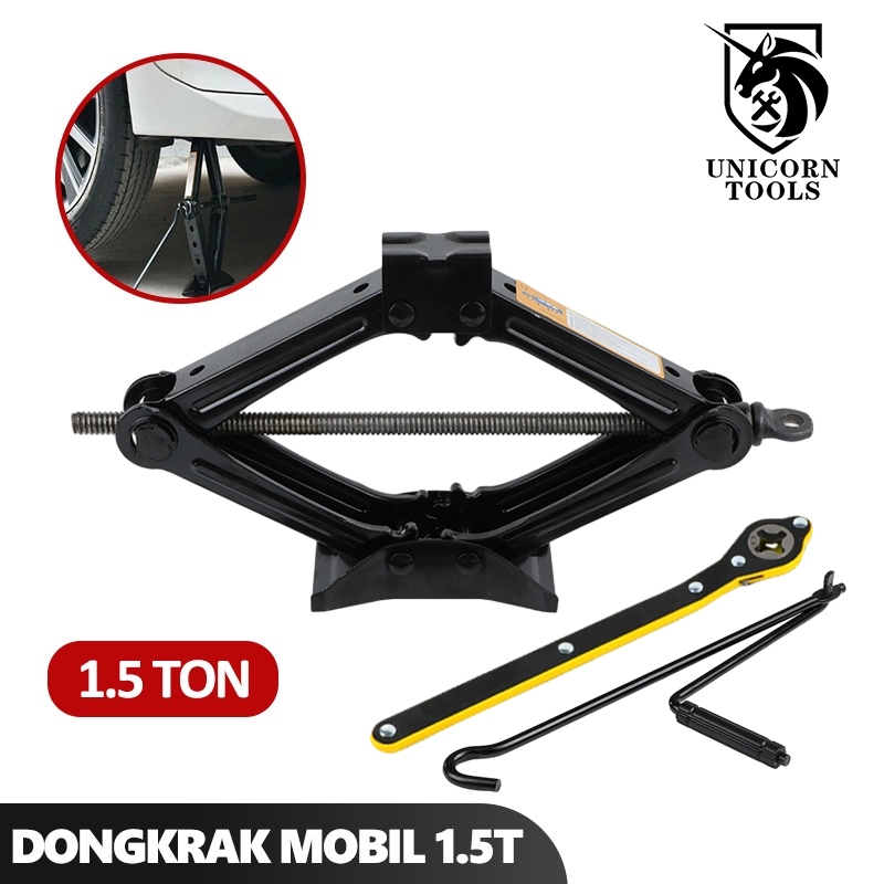 Dongkrak gunting / 1ton dongkrak mobil /Dongkrak Mobil BLACK/dongkrak pengangkat tipe tangan / - untuk perbaikan ban mobil