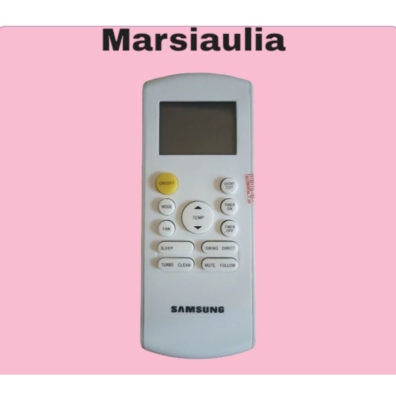 remote ac samsung rg57 a bge RG57 sesuaikan dgn bentuk remot lamanya
