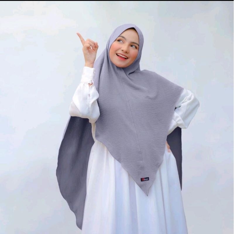 KHIMAR LV PET ANTEM CRINKLE AIRFLOW / KHIMAR JUMBO SYAR'I LV PET ANTEM CRINKLE AIRFLOW