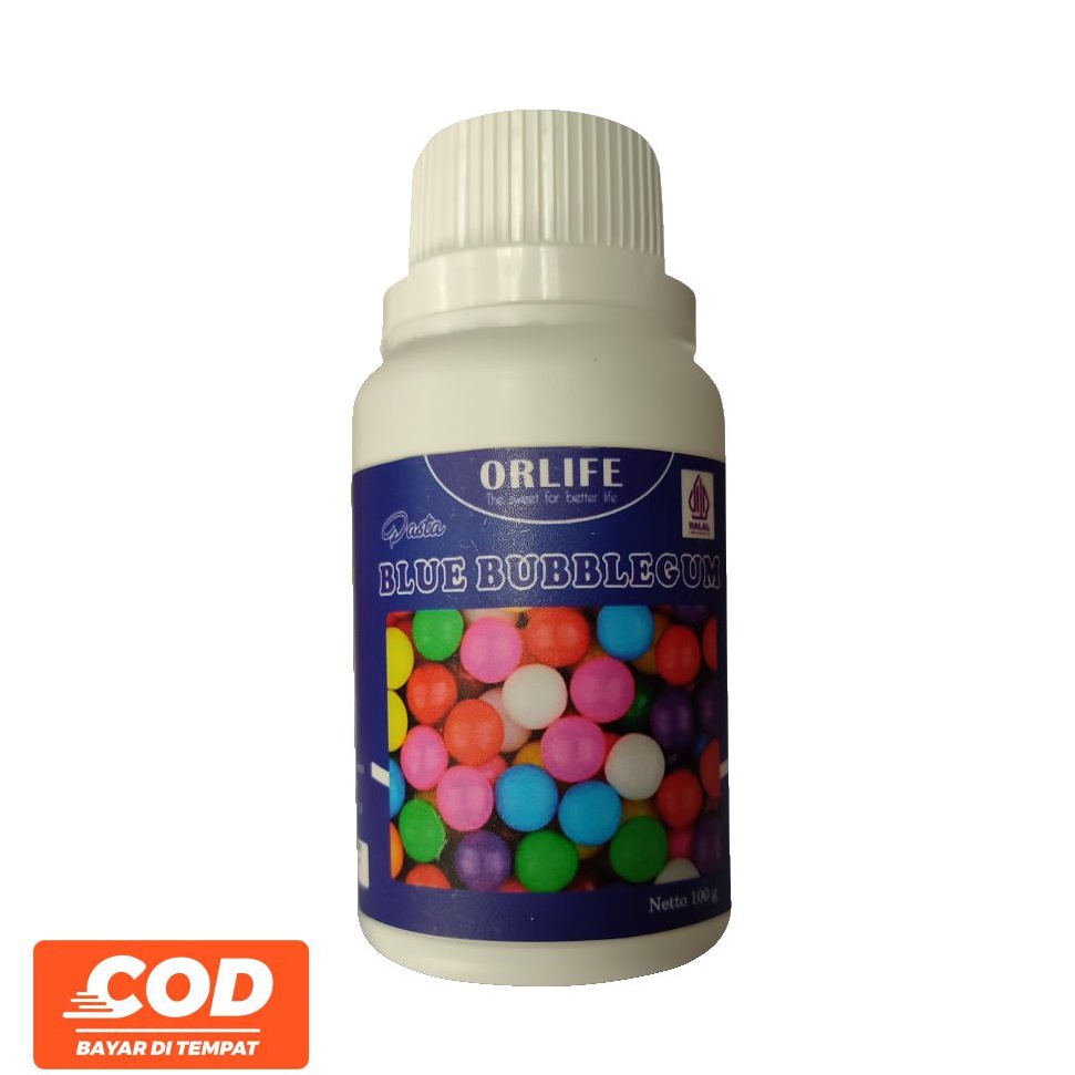 

SAT553 KODE 192 Pasta Rasa Blue Bubblegum Atau Permen Karet Biru 1 Gram Orlife