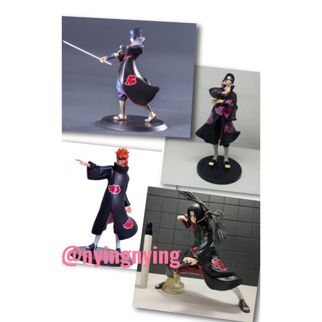 Action Figure Naruto Akatsuki- Pain- Itachi-SASUKE
